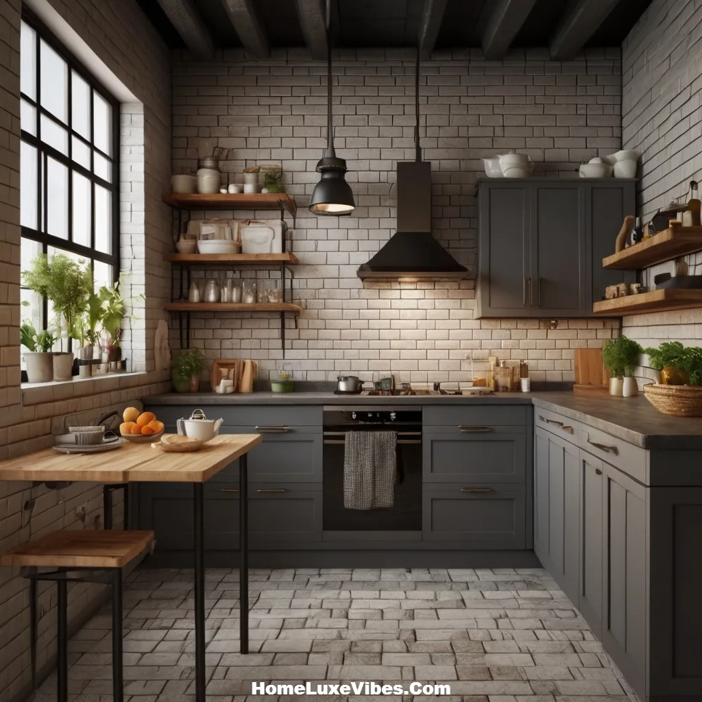 Subway Tile Backsplash with Dark Grout – Industrial Kitchen Design Inspiration result Subway Tile Backsplash with Dark Grout – Industrial Kitchen Design Inspiration