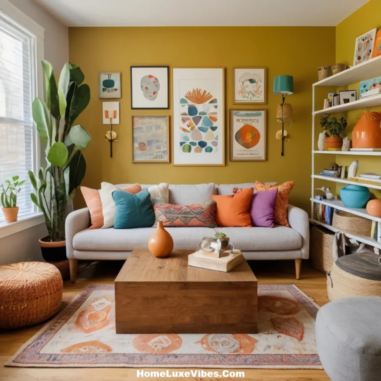 Wall Decor Ideas for Small Apartment Living Room