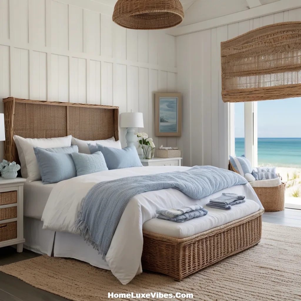 Wicker Headboard Ideas for Coastal Bedroom result Wicker Headboard Ideas for Coastal Bedroom
