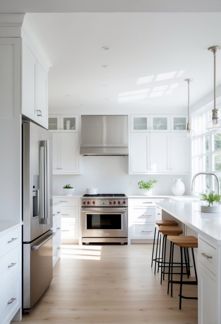 v2 14975z 2tuin 11+ White Kitchen Ideas to Transform Your Space Into a Bright & Modern Haven