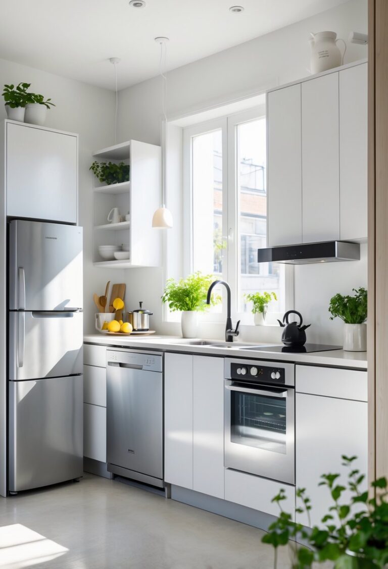 14+ Small Kitchen Layout Ideas to Maximize Space & Make Your Kitchen Look Bigger