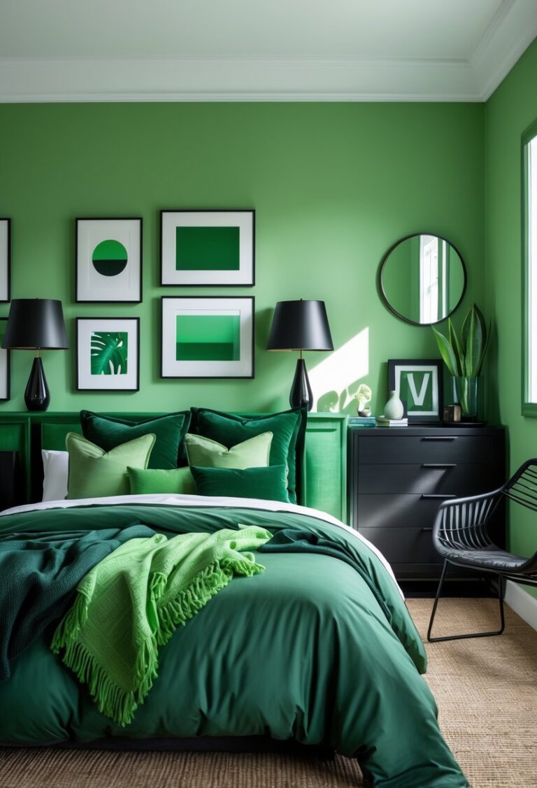 17+ Green Bedroom Ideas to Transform Your Space Into a Calming Retreat