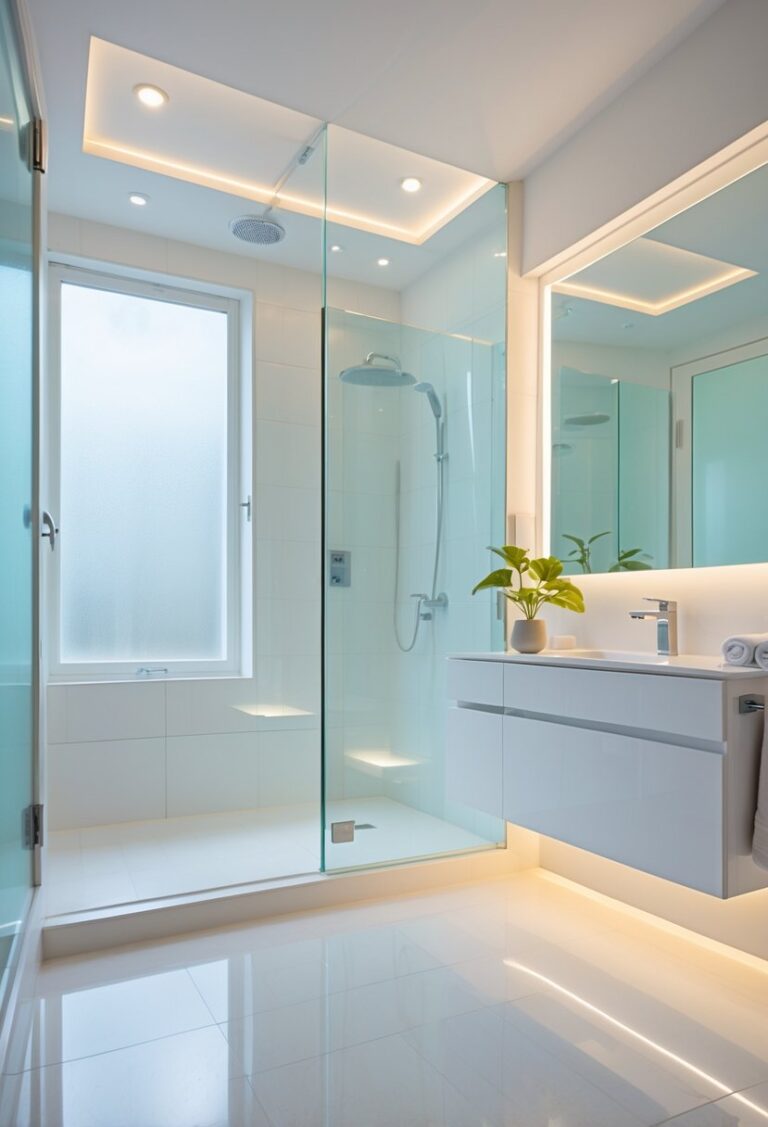 v2 154l2b lbyqt Bathroom Lighting Ideas To Make Small Bathrooms Look Bigger: Expert Tips for a Spacious Feel