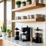 12+ Coffee Bar Ideas Kitchen Counter for Stylish and Functional Home Setups