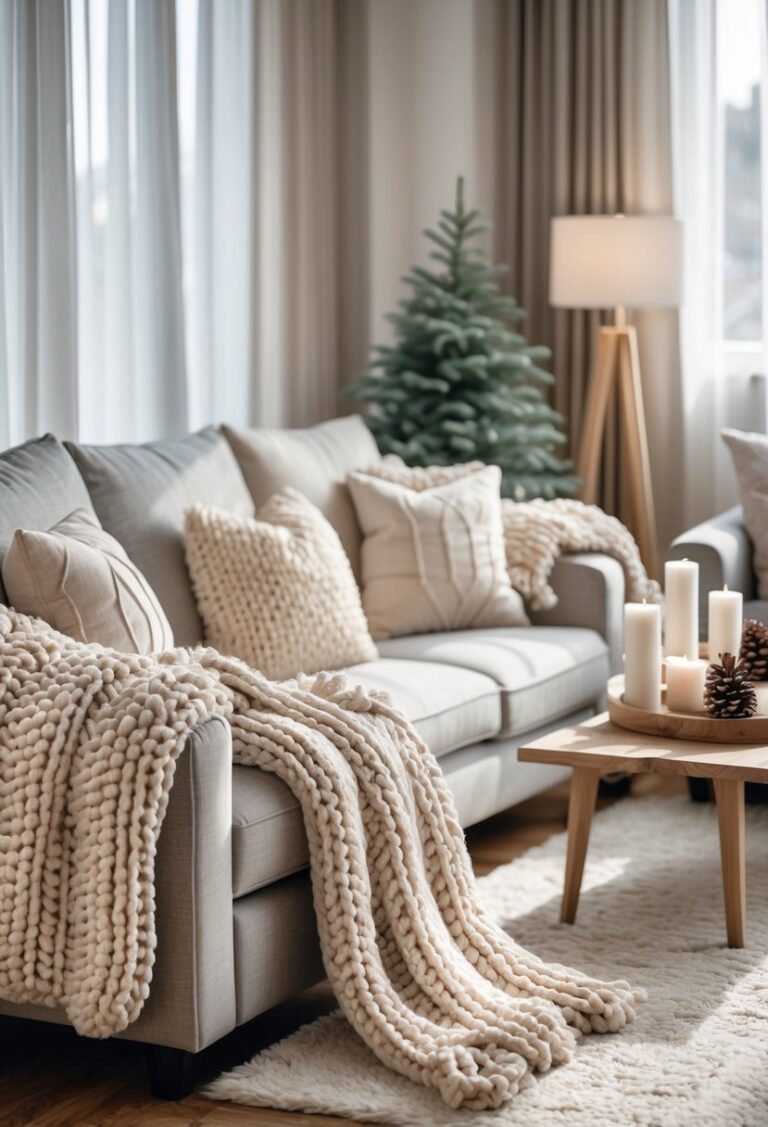 14+ Winter Decor Ideas for Living Room to Cozy Up Your Space with Stylish, Practical Touches