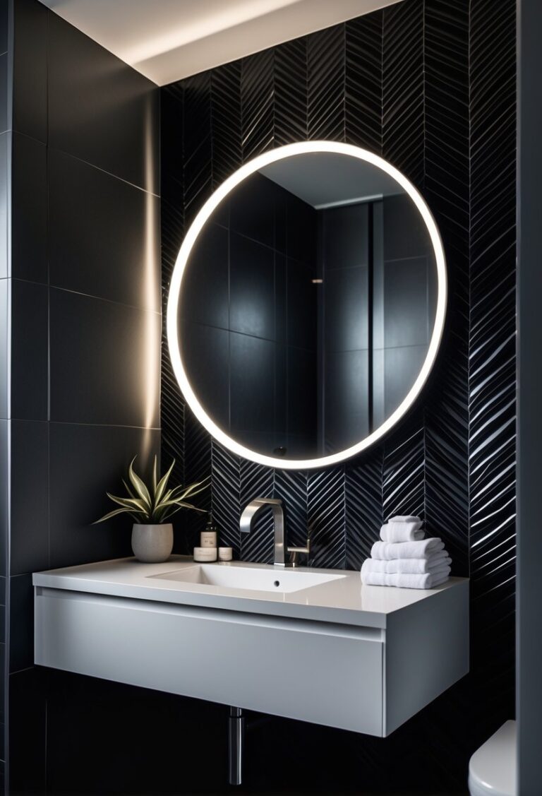 v2 163dgi nwmuo 13+ Dark Bathroom Ideas That Feel Cozy, Not Cave-Like and Practical Tips for Luxurious Mood