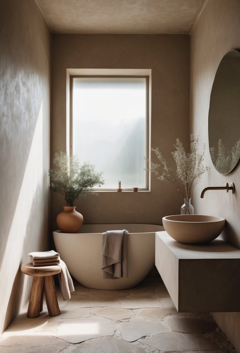 v2 176lp8 1pctl Finding Imperfect Serenity: Your Guide to a Wabi-Sabi Bathroom with Japandi Soul