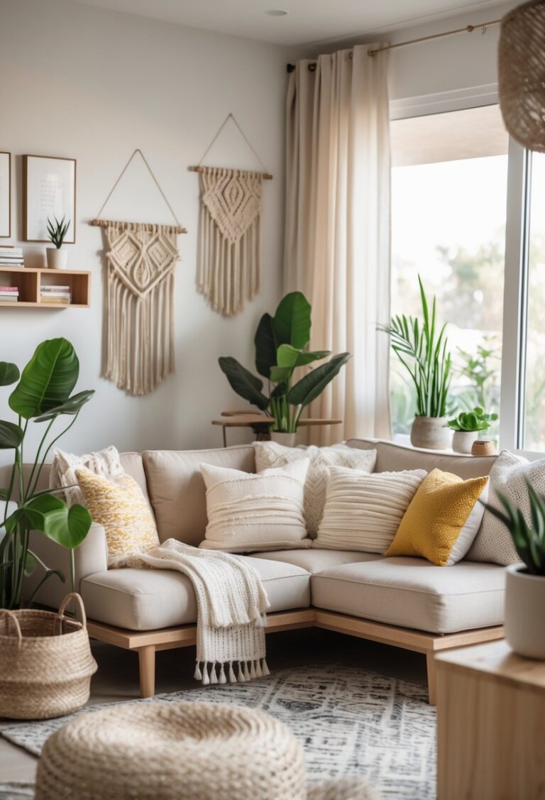 Modern Boho Living Room on a Budget: Easy Guide