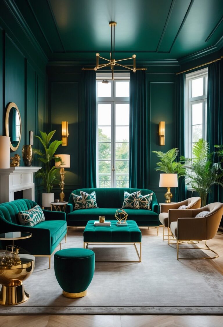 15+ Neo Deco Living Room Ideas: Confident, Contemporary Styling Tips for Timeless Glam and Comfort