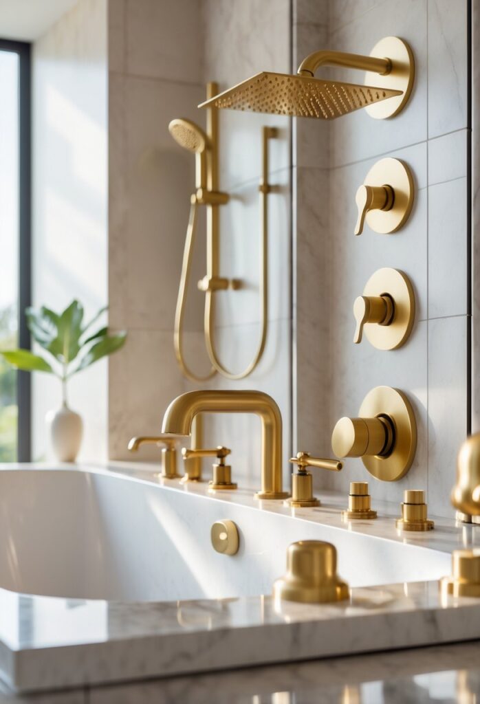 13+ Brushed Brass Bathroom Fixtures: Stylish, Durable Picks for Every Bathroom