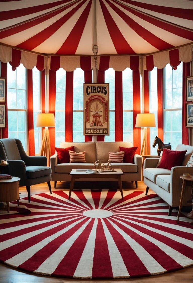Your Main Stage Awaits: How to Design a Vintage Circus Living Room That's Full of Wonder