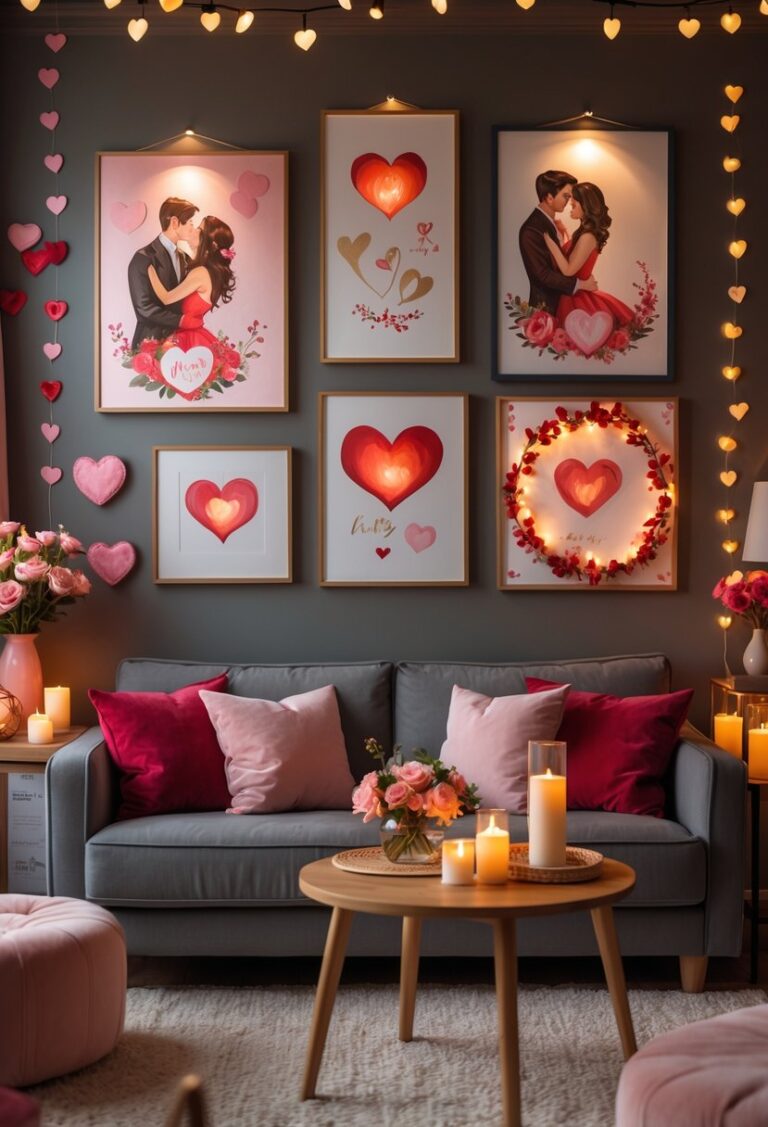17+ Romantic Living Room Decor Ideas for a Valentine’s Day You’ll Adore